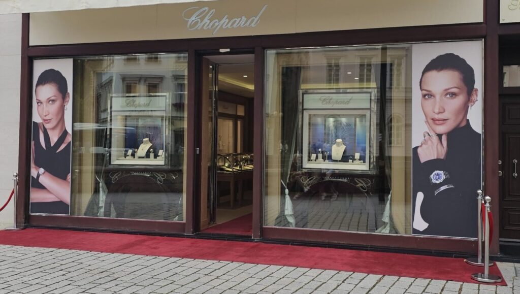 Jediný butik Chopard v České republice