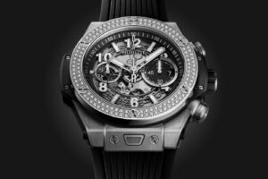 Hublot Big Bang Unico Titanium Jewellery – titanové hodinky s diamanty